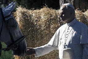Pope Leo XIV Inaugurates The ‘Laudato sì Village’ - Castel Gandolfo
