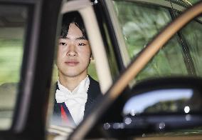 Coming-of-age rites for Japan Prince Hisahito
