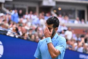 US Open - Novak Djokovic Andh Carlos Alcaraz Semi Final