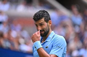 US Open - Novak Djokovic Andh Carlos Alcaraz Semi Final