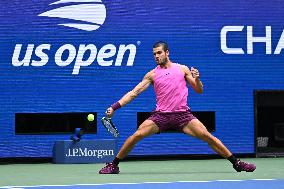 US Open - Novak Djokovic Andh Carlos Alcaraz Semi Final