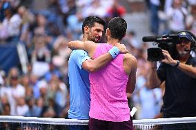 US Open - Novak Djokovic Andh Carlos Alcaraz Semi Final