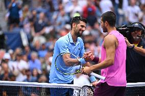 US Open - Novak Djokovic Andh Carlos Alcaraz Semi Final
