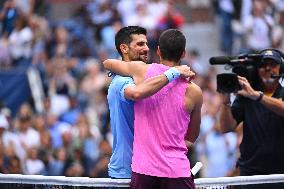 US Open - Novak Djokovic Andh Carlos Alcaraz Semi Final
