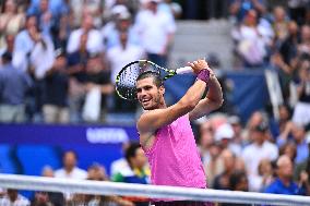 US Open - Novak Djokovic Andh Carlos Alcaraz Semi Final
