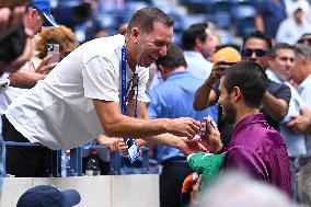 US Open - Novak Djokovic Andh Carlos Alcaraz Semi Final