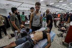 Israeli Aircraft Struck A Tent Killing Two Children - Gaza