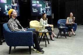 Minister Delegate for AI and Digital Affairs Clara Chappaz At Station F - Paris