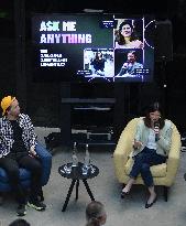 Minister Delegate for AI and Digital Affairs Clara Chappaz At Station F - Paris