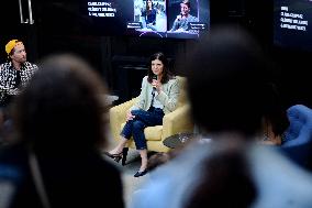Minister Delegate for AI and Digital Affairs Clara Chappaz At Station F - Paris
