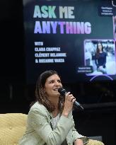 Minister Delegate for AI and Digital Affairs Clara Chappaz At Station F - Paris