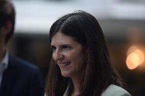 Minister Delegate for AI and Digital Affairs Clara Chappaz At Station F - Paris