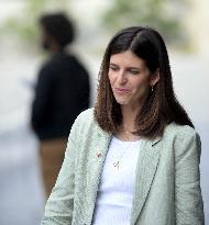 Minister Delegate for AI and Digital Affairs Clara Chappaz At Station F - Paris