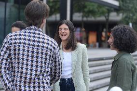 Minister Delegate for AI and Digital Affairs Clara Chappaz At Station F - Paris