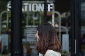 Minister Delegate for AI and Digital Affairs Clara Chappaz At Station F - Paris