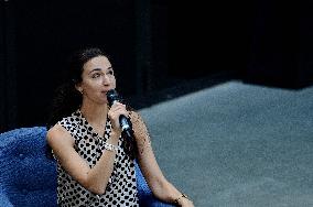 Minister Delegate for AI and Digital Affairs Clara Chappaz At Station F - Paris