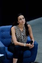 Minister Delegate for AI and Digital Affairs Clara Chappaz At Station F - Paris