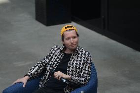 Minister Delegate for AI and Digital Affairs Clara Chappaz At Station F - Paris