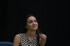 Minister Delegate for AI and Digital Affairs Clara Chappaz At Station F - Paris