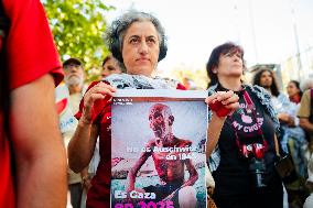 Protests Against Israel for Labeling Flotilla Activists as Terrorists - Madrid