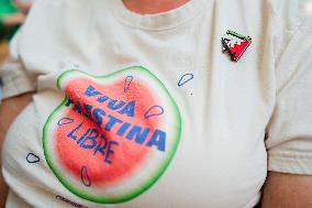 Protests Against Israel for Labeling Flotilla Activists as Terrorists - Madrid