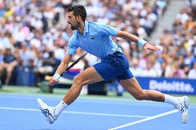 US Open - Novak Djokovic And Carlos Alcaraz Semi Final