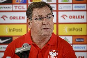 Team Poland's press conference