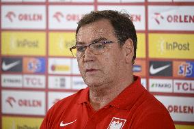 Team Poland's press conference