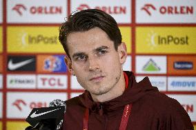 Team Poland's press conference