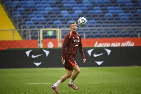 Team Poland's press conference