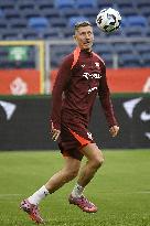 Team Poland's press conference