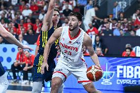 BASKET - Basket Internazionali - Turkiye v Sweden - FIBA EuroBasket 2025 - Round of 16