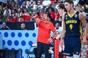 BASKET - Basket Internazionali - Turkiye v Sweden - FIBA EuroBasket 2025 - Round of 16