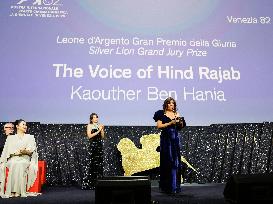 Venice - Awards ceremony MP
