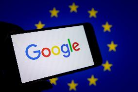 Illustration Google European Union