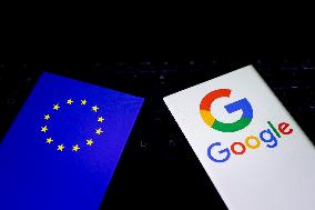 Illustration Google European Union