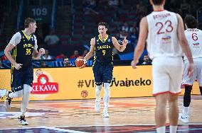 BASKET - Basket Internazionali - Turkiye v Sweden - FIBA EuroBasket 2025 - Round of 16
