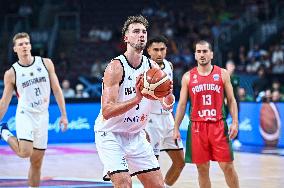 BASKET - Basket Internazionali - Germany v Portugal - FIBA EuroBasket 2025 - Round of 16