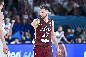 BASKET - Basket Internazionali - Lithuania v Latvia - FIBA EuroBasket 2025 - Round of 16