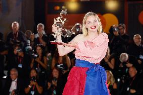 Venice - Photocall Winners awards MP