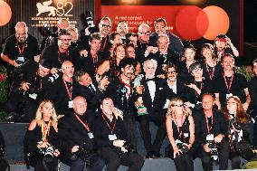 Venice - Photocall Winners awards MP