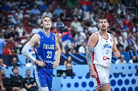 BASKET - Basket Internazionali - Serbia v Finland - FIBA EuroBasket 2025 - Round of 16