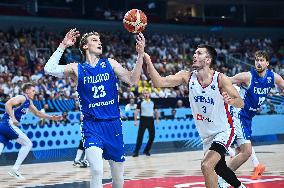 BASKET - Basket Internazionali - Serbia v Finland - FIBA EuroBasket 2025 - Round of 16
