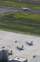 Ceremony held in Saga to mark opening of Osprey base