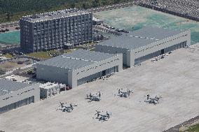 Ceremony held in Saga to mark opening of Osprey base