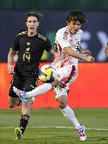 Football: Friendly between Japan and Mexico