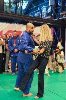 Marie Barsacq Attends Paralympic Games Anniversary Celebration - Saint-Ouen