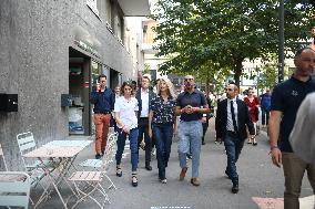 Marie Barsacq Attends Paralympic Games Anniversary Celebration - Saint-Ouen