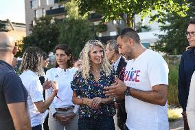 Marie Barsacq Attends Paralympic Games Anniversary Celebration - Saint-Ouen