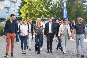 Marie Barsacq Attends Paralympic Games Anniversary Celebration - Saint-Ouen